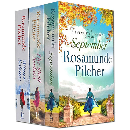 Rosamunde Pilcher Collection 3 Book set, September ,Winter Solstice ,The Shell Seekers - The Book Bundle