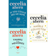 Cecelia ahern series 3 : 3 books collection set pack (if you could see me now, thanks for the memories, the marble collector) - The Book Bundle