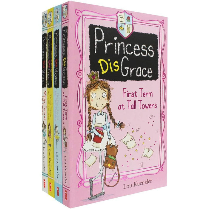 Lou Kuenzler Princess Disgrace X4 Pbs S W - The Book Bundle