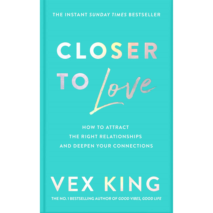 Vex King Collection 3 Books Set (Closer to Love, Healing Is the New High, Good Vibes Good Life) - The Book Bundle