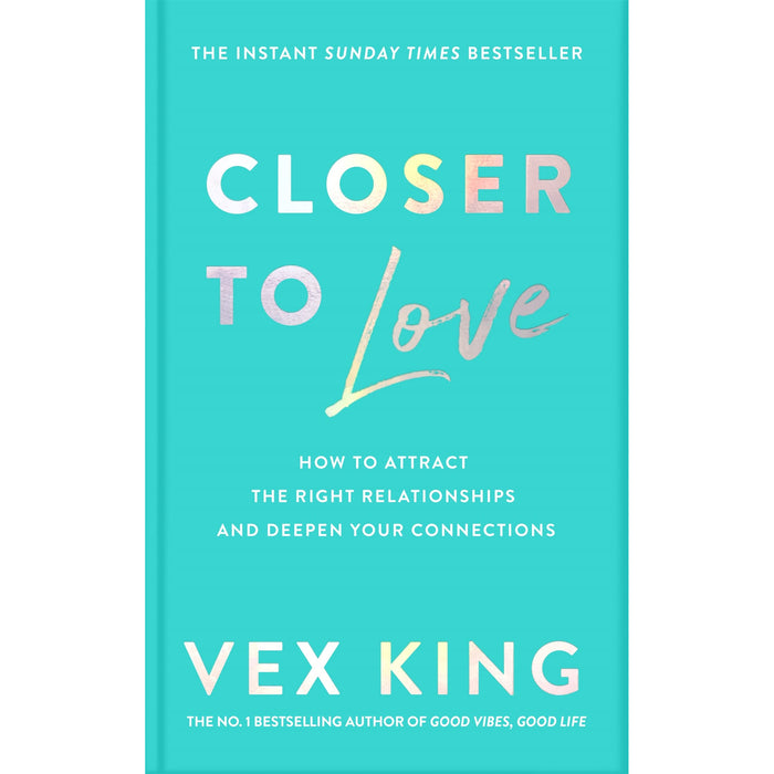 Vex King Collection 3 Books Set (Closer to Love, Healing Is the New High, Good Vibes Good Life) - The Book Bundle