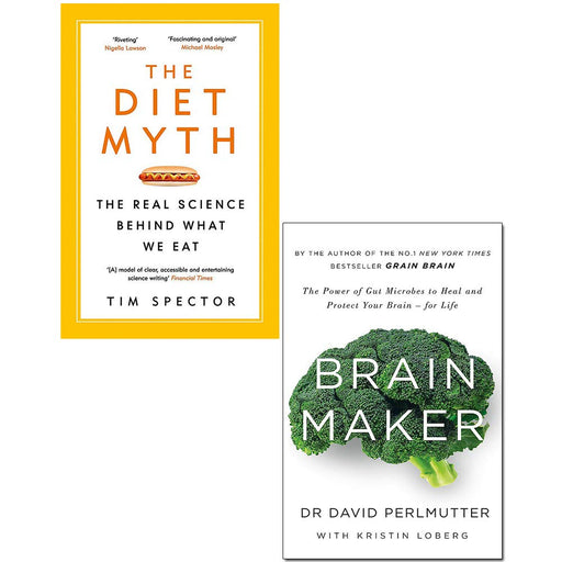 Diet Myth and Brain Maker 2 Books Bundle Collection - - The Book Bundle