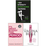High Intensity Intercourse Training, Period [Hardcover], The Vagina Bible 3 Books Collection Set - The Book Bundle