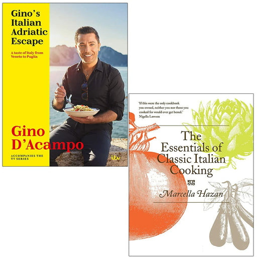 Essentials of Classic Italian Cooking,Gino's Italian Adriatic Escape - The Book Bundle