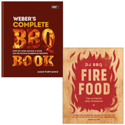 Fire Food Ultimate BBQ Christian Stevenson, Webers Complete BBQ Book 2 Books Set - The Book Bundle