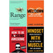 Range: How Generalists , Meltdown How , How To Be F*cking , Mindset4 Books Collection Set - The Book Bundle
