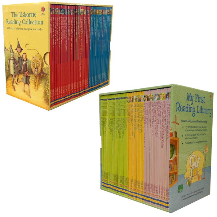 Usborne Reading Collection 90 Books Box Set - The Book Bundle