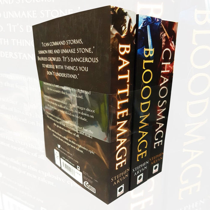 Stephen Aryan Age of Darkness Vol (1 - 3) Collection 3 Books Bundle With Gift Journal (Battlemage, Bloodmage, Chaosmage) - The Book Bundle