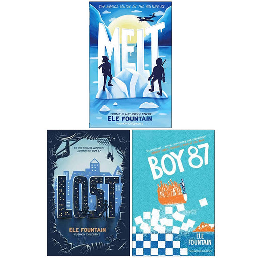 Ele Fountain Collection 3 Books Set (Melt, Lost, Boy 87) - The Book Bundle