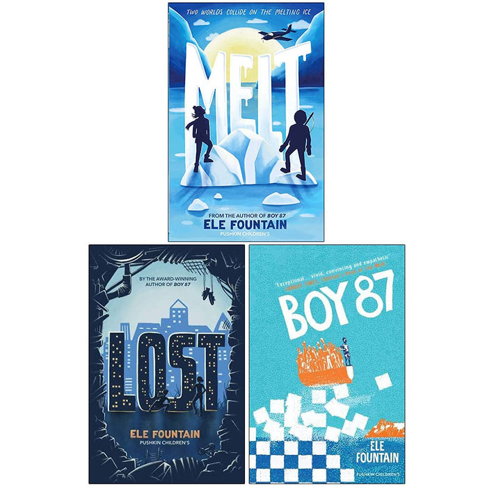 Ele Fountain Collection 3 Books Set (Melt, Lost, Boy 87) - The Book Bundle