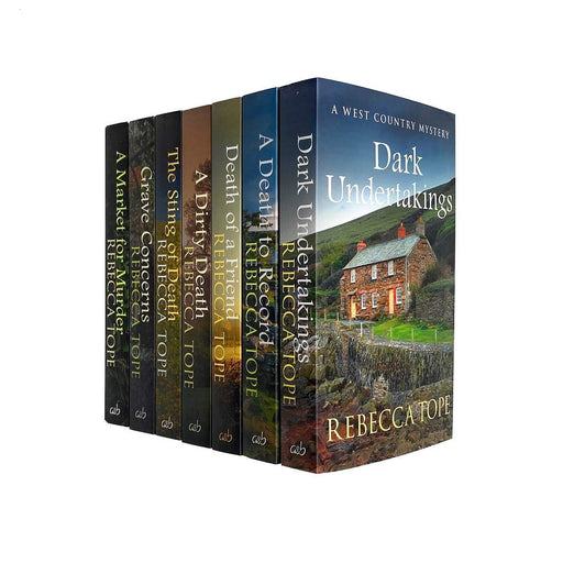 Rebecca Tope West Country Mysteries collection 7 Books Set - The Book Bundle
