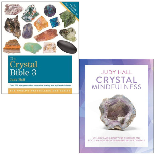 The Crystal Bible  Health, Balance & Crystal 2 Books Collection Set By Judy Hall - The Book Bundle