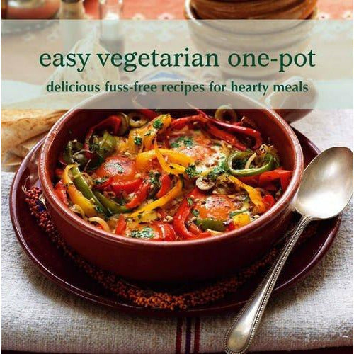 Vegetarian Cookbook Collection (Gino's Veg Italia!: 100 quick and easy vegetarian recipes [Hardcover], Easy Vegetarian One Pot) - The Book Bundle