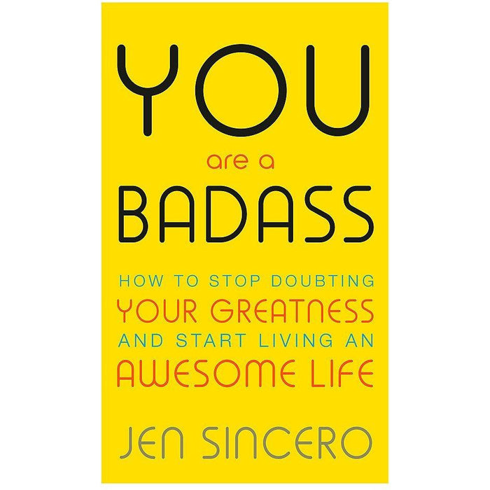 Mindset Carol Dweck, Stop Doing That Sh*t, Unfuk Yourself, You Are A Badass 4 Books Collection Set - The Book Bundle