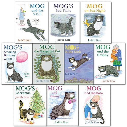 Mog the Cat 10 Books Collection Set Pack By Judith Kerr - The Book Bundle