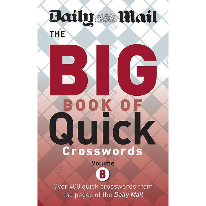 Daily Mail Big Book of Quick Crosswords Volume (7-9) Collection 3 Books Set - The Book Bundle