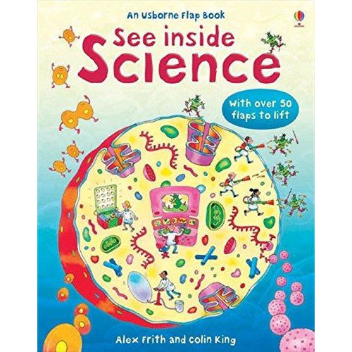 Usborne Flap Book, See Inside Collection 3 Books Set (Series 2) (See Inside Your Head, See inside Maths, See inside Science) - The Book Bundle