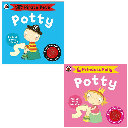 Andrea Pinnington Collection 2 Books Set (Pirate Pete's Potty, Princess Polly's Potty) - The Book Bundle