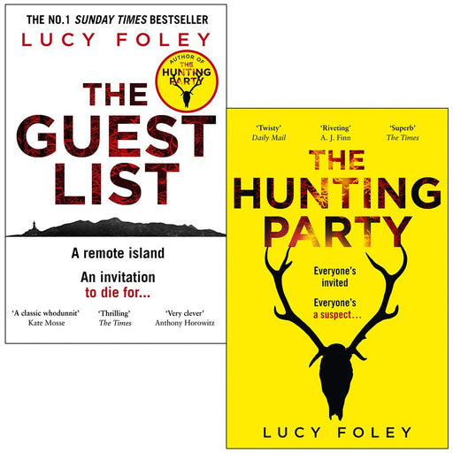 The Guest List & The Hunting Party By Lucy Foley 2 Books Collection Set - The Book Bundle