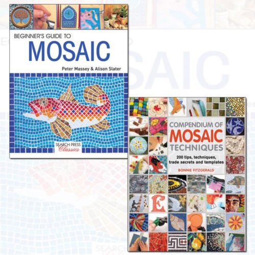 Compendium of Mosaic Techniques 2 Books Collection Set Beginner's Guide to Mosai - The Book Bundle