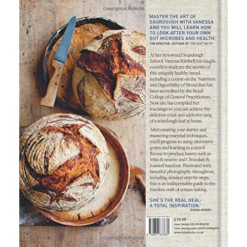 The Sourdough School: The Ground-Breaking Guide To Making Gut-Friendly Bread by Vanessa Kimbell - The Book Bundle