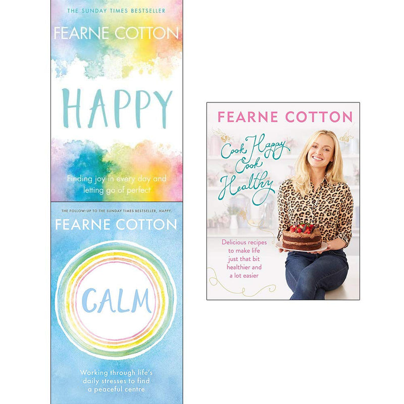 Fearne Cotton 3-book collection set, non-fiction mixed format by Orion featuring Fearne Cotton's inspiring titles.