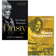 Lucy O'Brien Collection 2 Books Set  (Dusty, Lead Sister The Story of Karen Carpenter) - The Book Bundle
