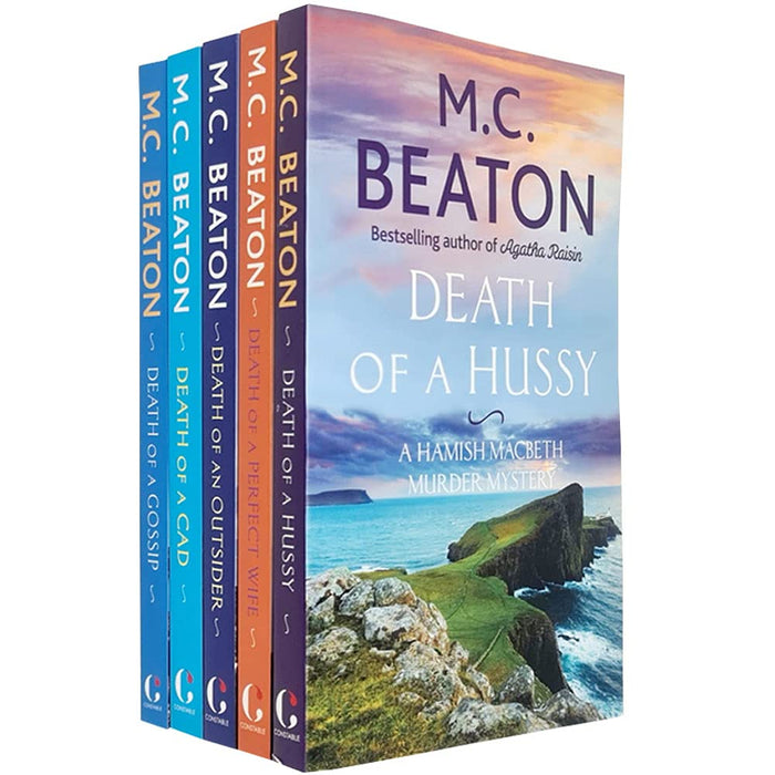 Hamish Macbeth Murder Mystery Death Series 1: 5 books Collection set - The Book Bundle