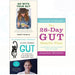 28-Day gut health plan, go with your gut, new revised and expanded edition 3 books collection set - The Book Bundle