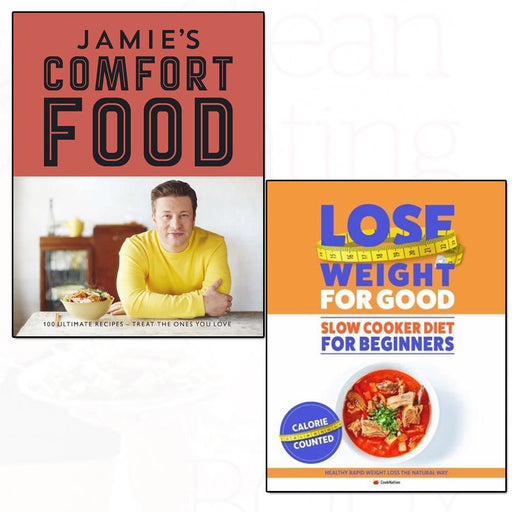 jamie's comfort food [hardcover], lose weight for good slow cooker diet for beginners 2 books collection set - healthy rapid weight loss - The Book Bundle