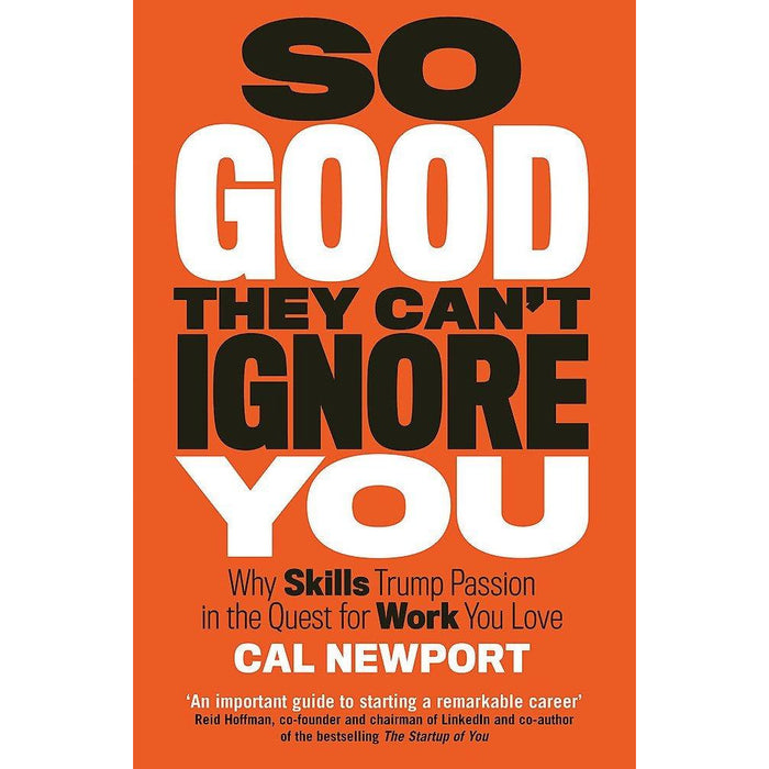 Cal Newport 3 Books Collection Set (Digital Minimalism, Deep Work, So Good They Cant Ignore You) - The Book Bundle