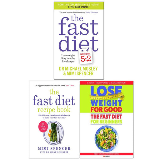 The Fast Diet Collection Recipe 3 Books Set - The Book Bundle