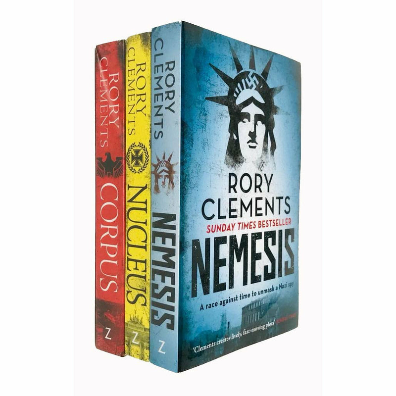 Tom Wilde Series 3 Books Collection Set (Corpus, Nucleus & Nemesis) - The Book Bundle