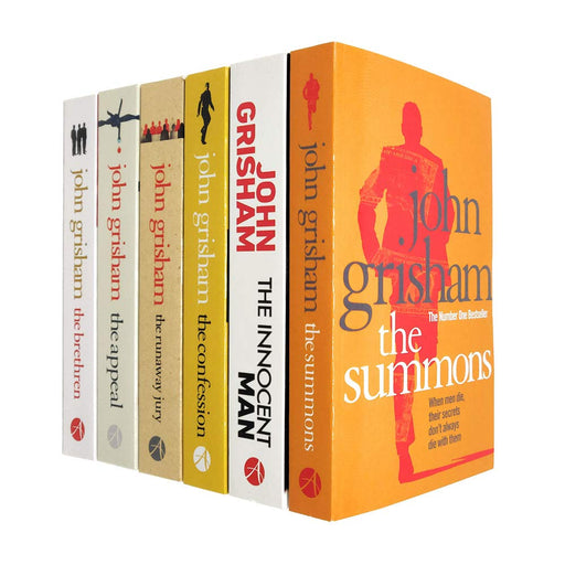 John Grisham Collection 6 Books Set (The Appeal, The Brethren, The Runaway Jury, The Confession,The Innocent Man, The Summons) - The Book Bundle