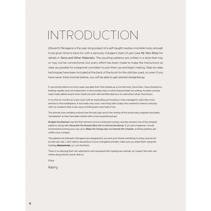 Edward's Menagerie: Over 40 soft and snuggly toy animal crochet patterns - The Book Bundle