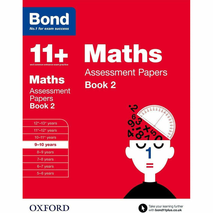 Bond 11+:Assessment Papers Book 2 Year 9-11 Bundle -8 Books Collection Set :English, Maths, Non-verbal Reasoning, Verbal Reasoning - The Book Bundle