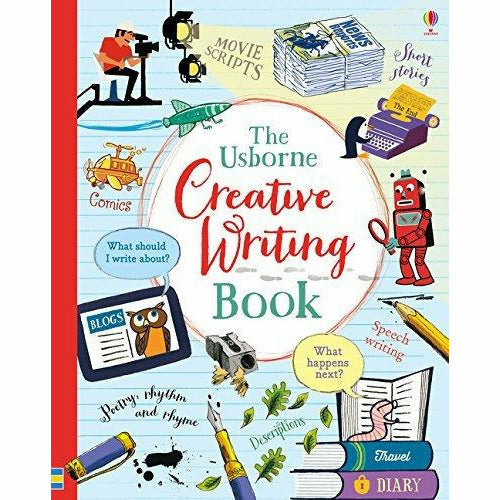 Write Your Own Storybook, Write and Draw Your Own Comics, Creative Writing Book 4 Books Collection Set - The Book Bundle