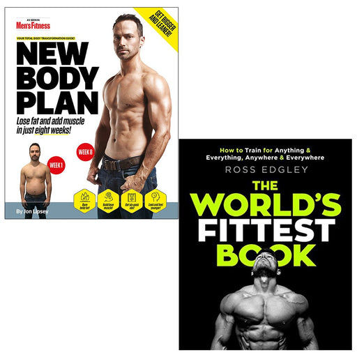 New body plan and the worlds fittest book 2 books collection set - The Book Bundle