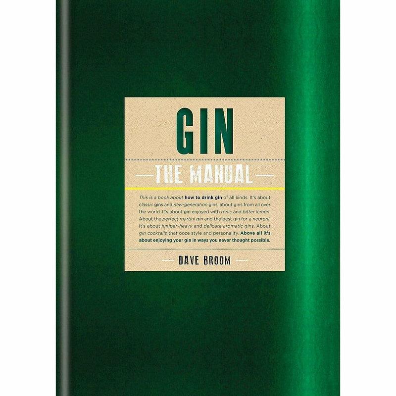 Hardcover set of four books on gin, including Little Book of Gin Tips and 101 Gins to Try, by Juniper Berry and Absolute Press.