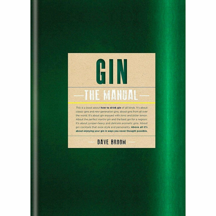 Gin the manual, gin tonica, 101 gins to try before you die, parisian cocktails 4 books collection set - The Book Bundle