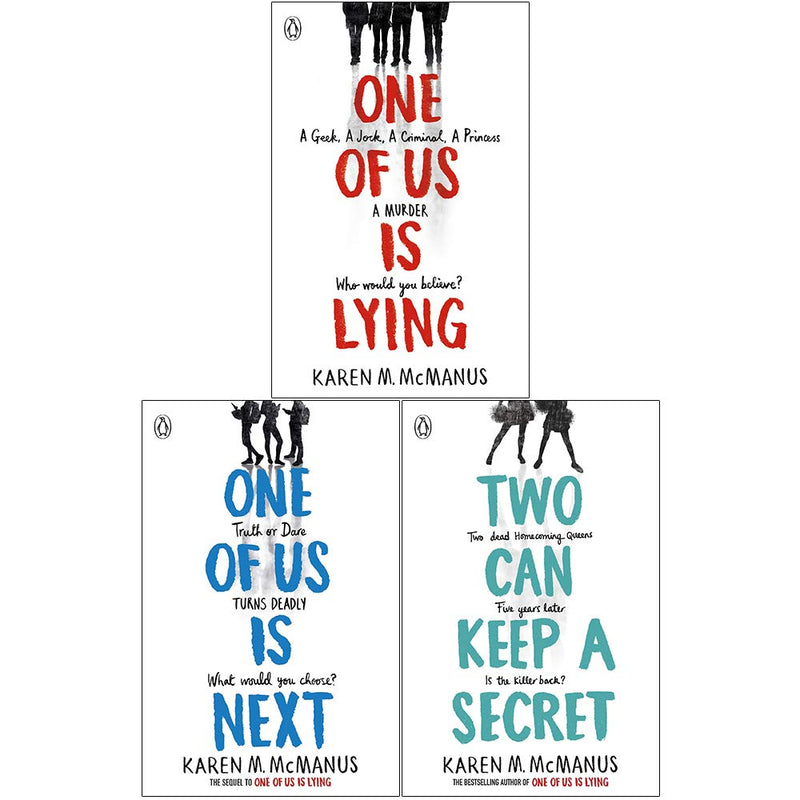 Karen McManus 3 Books Collection Set (One Of Us Is Lying, One Of Us Is Next, Two Can Keep a Secret) - The Book Bundle
