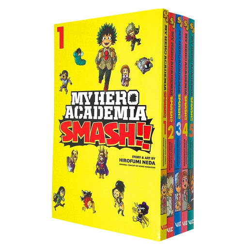 My Hero Academia Smash Series (Vol 1-5) Collection 5 Books Set By Kohei Horikoshi - The Book Bundle