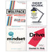 Wolfpack, Deep Work, Mindset, Drive Daniel Pink 4 Books Collection Set - The Book Bundle