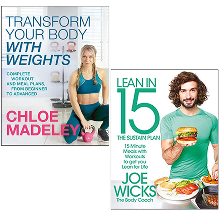 Transform Your Body With Weights, Lean in 15 The Sustain Plan 2 Books Collection Set - The Book Bundle