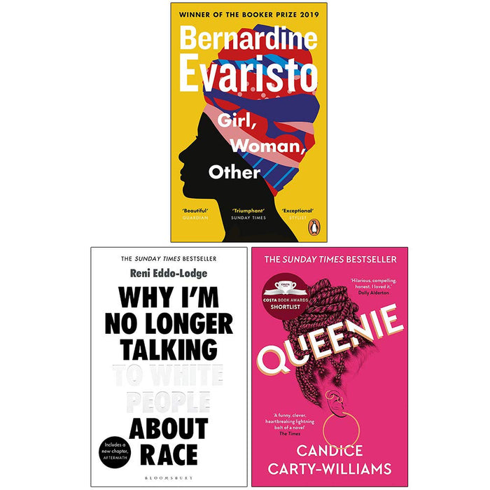 Girl Woman Other, Why I’m No Longer Talking to White People About Race, Queenie 3 Books Collection Set - The Book Bundle
