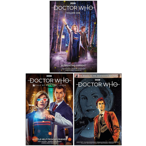 Doctor Who Collection 3 Books Set By Jody Houser, Roberta Ingranata (Alternating Current, A Tale of Two, The Road to the Thirteenth Doctor) - The Book Bundle