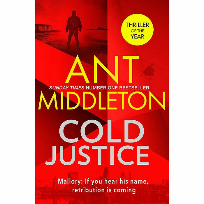 Ant Middleton 4 Books Collection Set (Cold Justice, Zero Negativity, First Man In, The Fear Bubble) - The Book Bundle