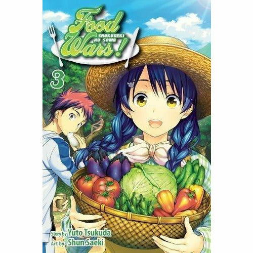 Food wars shokugeki no soma gn series 1 :5 Books Collection Set - The Book Bundle