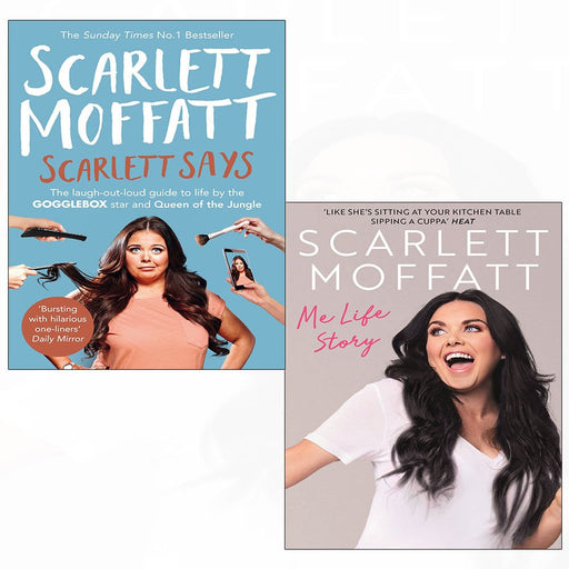 Scarlett Moffatt Collection Scarlett Says And Me Life Story 2 Books Set - The Book Bundle