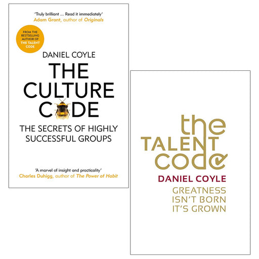Daniel Coyle Collection 2 Books Set (The Culture Code, The Talent Code) - The Book Bundle
